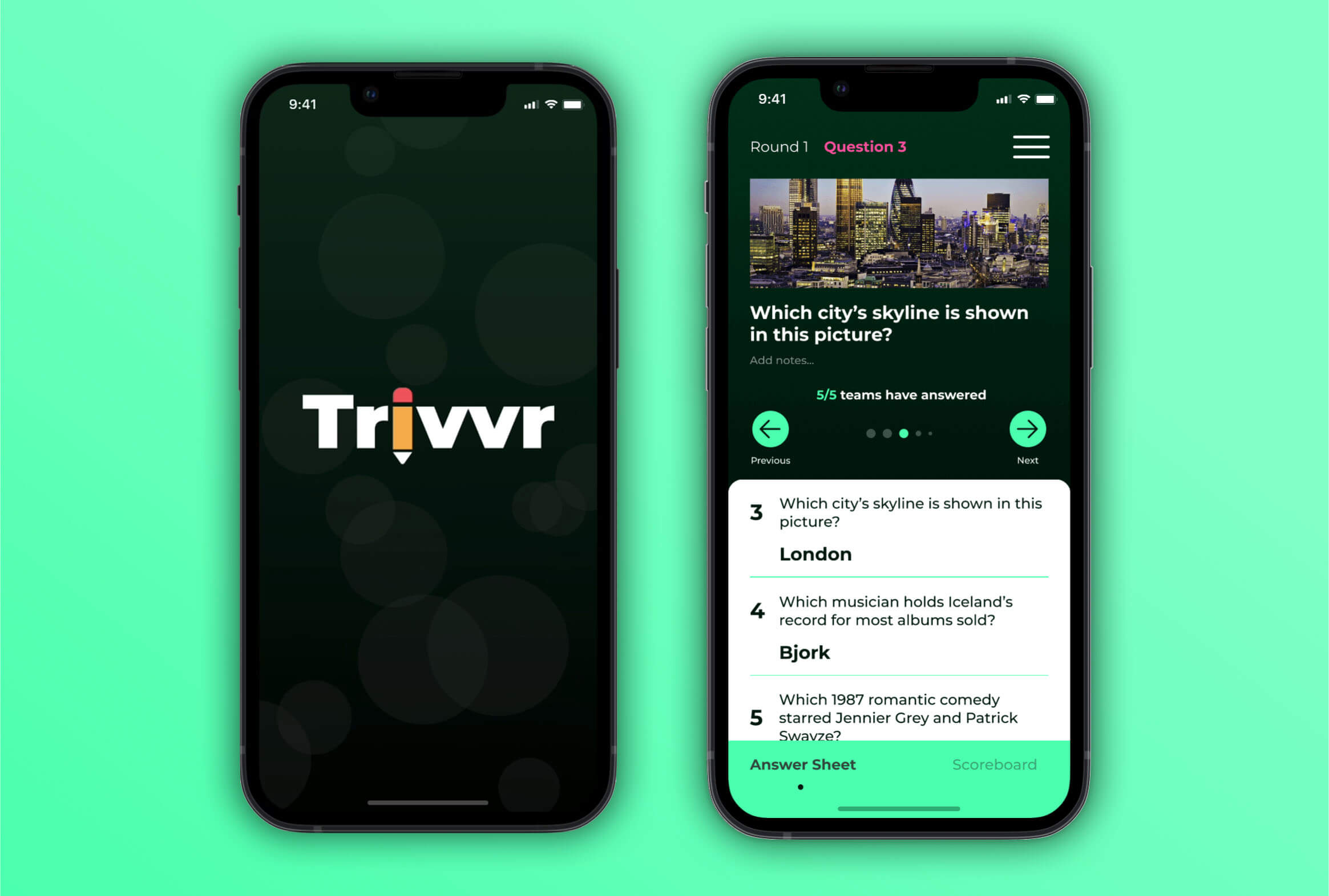 Trivvr Project Header